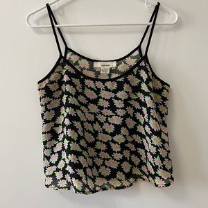FLORAL AIRY TANK TOP BLOUSE